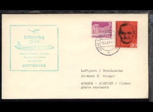 Lufthansa-Erstflug-Bf. Düsseldorf-Ankara 1.4.1961