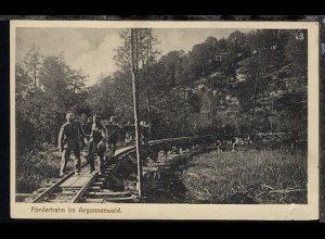 Förderbahn im Argonnenwald