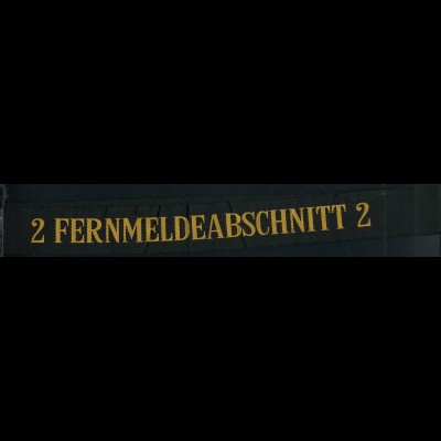Mützenband 2 FERNMELDEABSCHNITT 2