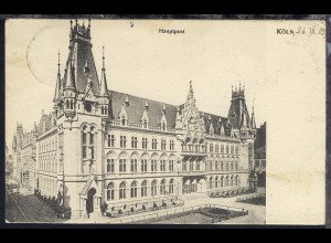 Köln (Hauptpost), 1907