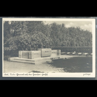 Kiel Niobe-Ehrenmal auf dem Garnison-Friedhof