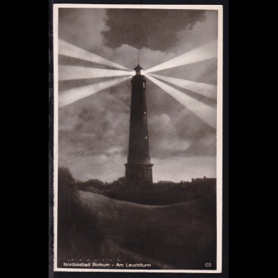 Nordseebad Borkum Am Leuchtturm, 1955