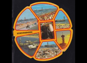 Scheveningen, runde CAK mit 7 Bildern, 1983