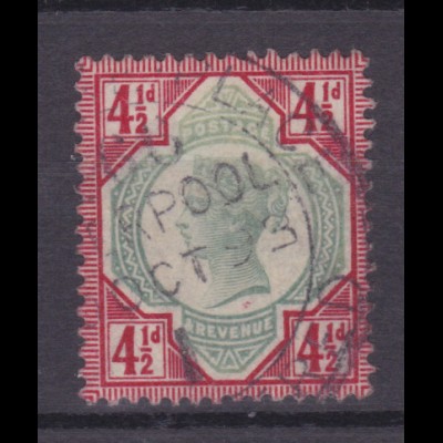 50. Regierungsjubiläum von Königin Victoria 4½ P.