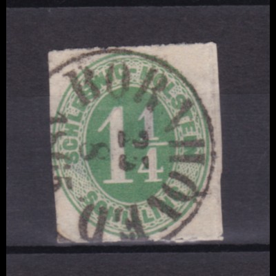 1¼ Sch. mit K1 BORNHÖVED 25.8.1865
