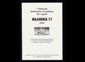 NAJUBRIA 77 Jülich Schwarzdruck