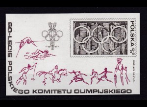 60 Jahre Polnisches Olympisches Komitee, Block **