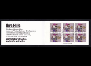 2. Weihnachts-Briefmarkenheftchen des Deutschen Roten Kreuzes 