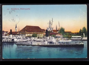 Dampfer "Zähringen" in Konstanz