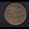 Deutsch-Ostafrika 20 Heller Tabora 1916 schmale Krone Messing, SS