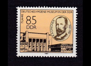 75 Jahre Deutsches Hygiene-Museum Dresden, **