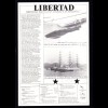 Hamburg 1989 Gedenkblatt 800 Jahre Hafen Hamburg-Segelschulschiff "Libertad"