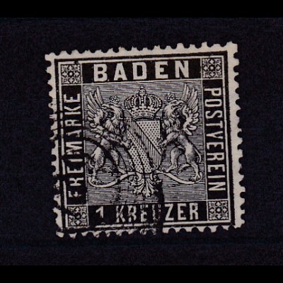 Wappen 1 Kr. mit Nummernstempel 129 (= Schönau)