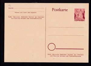 Württemberg Postkarte 8 Pfg.