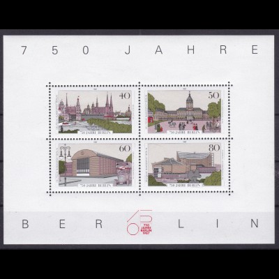 750 Jahre Berlin Block **