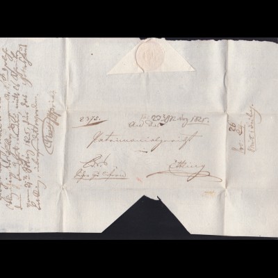1825 Briefhülle