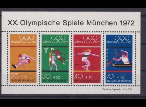 olympische Spiele München 1972, Block **