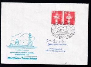 BREMERHAVEN 1 2850 Verein der Briefmarkensammler e.V. 5. Nordsee-Tauschtag 