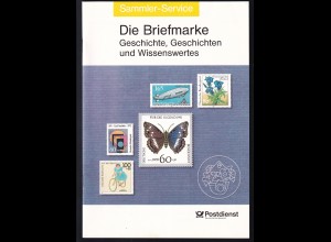 "Die Briefmarke" Geschichte, Geschichten und Wissenswertws, Broschüre 