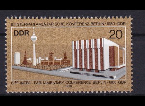 Interparlamentarische Konferenz Berlin 1980, **