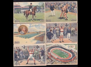 Erdal-Kwak Sammelbilder Serie 49 Olympische Spiele 1928 in Amsterdam