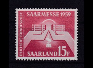Internationale Saarmesse 1959, **