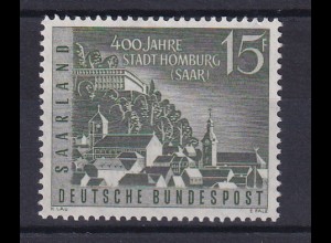 400 Jahre Stadt Homburg (Saar), **