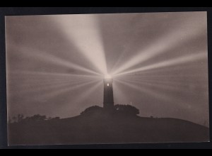 Hiddensee Leuchtturm Dornbusch bei Nacht