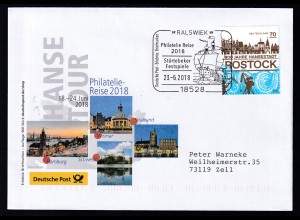 RALSWIEK 18528 Deutsche Post Erlebnis Briefmarken Philatelie Reise 2018 
