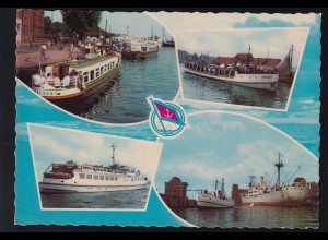 Schiffe der "Weißen Flotte" Stralsund