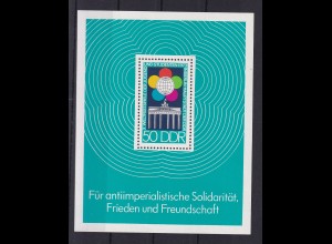  Weltfestspiele der Jugend und Studenten Berlin 1973, Block **