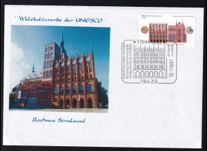 STRALSUND 18439 Deutsche Post Erlebnis Briefmarken Aktionstag Sonderbriefmarke 