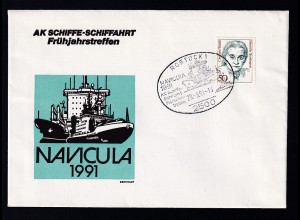 ROSTOCK 1 2500 NAVIGULA 1994 AK SCHIFFE-SCHIFFAHRT Frühjahrs-treffen 29.3.91