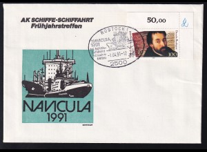 ROSTOCK 1 2500 NAVIGULA 1994 AK SCHIFFE-SCHIFFAHRT Frühjahrs-treffen 1.04.91 