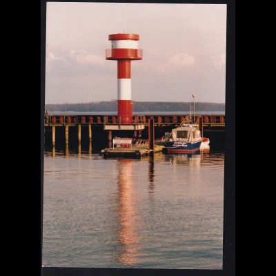 Foto Eckernförde Leuchtturm im Hafen