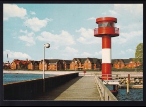 Eckernförde Leuchtturm im Hafen