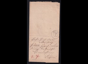 1852 K2 JESSEN 28.2. auf Post-Insinuations-Dokument nach Seyda