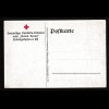 Krankenschwester, karte der freiwilligen Sanitäts-Kolonne vom "Roten Kreuz" 