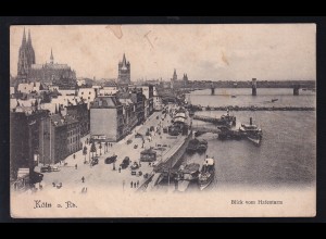 Köln a.Rh. Blick vom Hafenturm