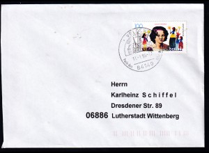 150 Jahre Kindermissionswerk in Deutschland auf Brief