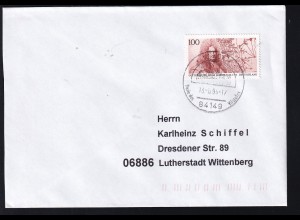 350. Geburtstag von Gottfried Wilhelm Leibniz auf Brief