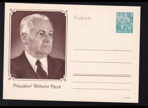 Fünfjahrplan 10 Pfg. 80. Geburtstag von Wilhelm Pieck